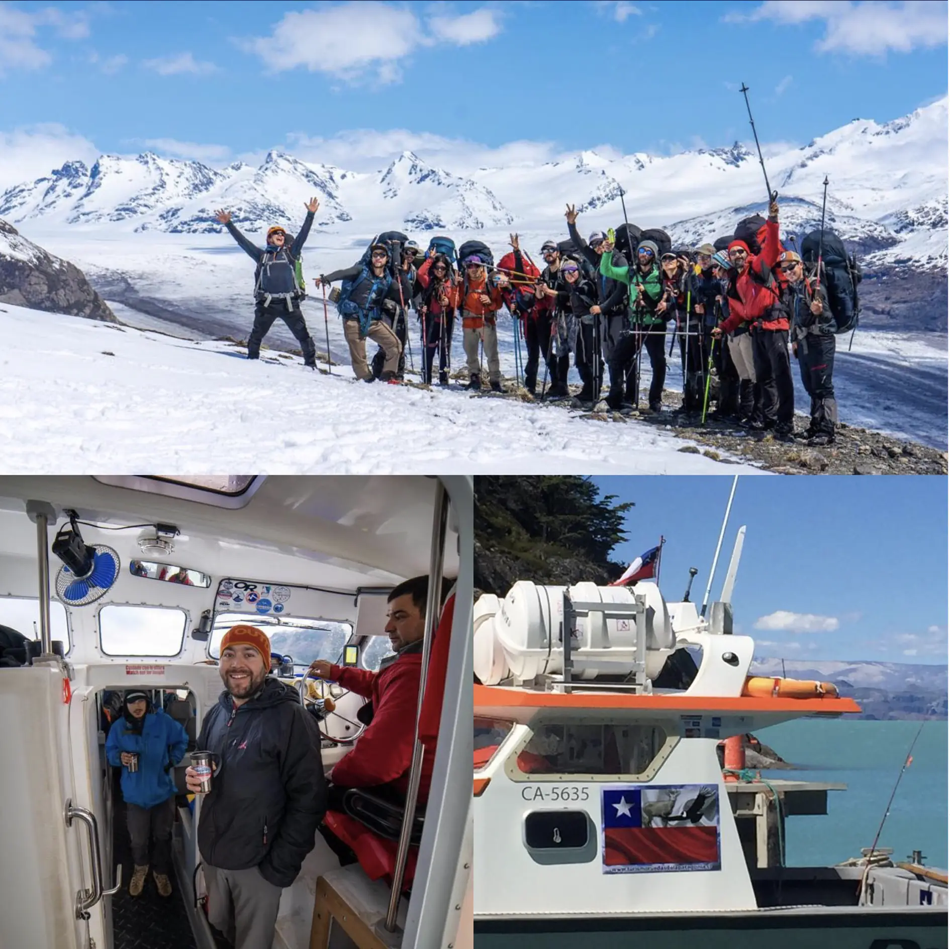 Expediciones a Campo de Hielo Sur